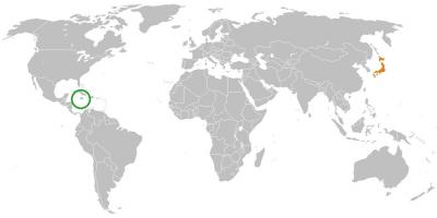 Jamajka na mapě světa