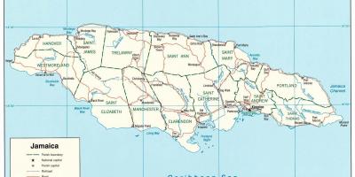 Jamajský mapě